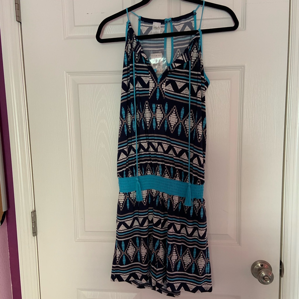Inc Patterned Romper